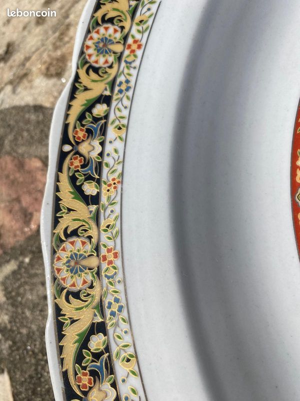 Assiette en porcelaine chinoise (image 2)