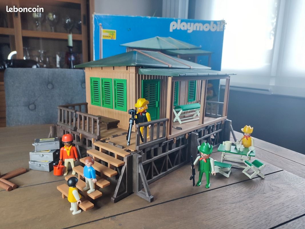 Playmobil Potager Playmobil 3433 Safari Stazione Ngorongoro - Oldtoys On Line Playmobil Chantier - Foto 11