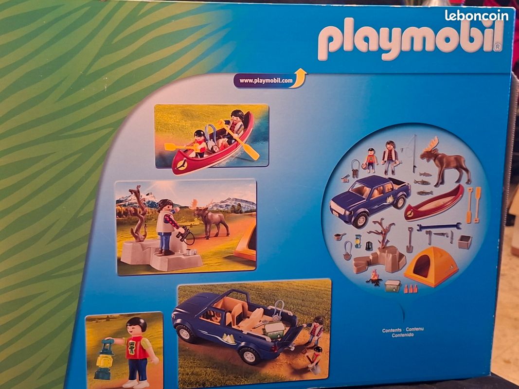 PLAYMOBIL Wild Life - N°5669 - Excursion Et Camping - Set D'occasion