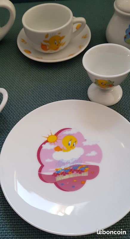 Titi et Gros minet Dînette en porcelaine 9 pièces (image 3)