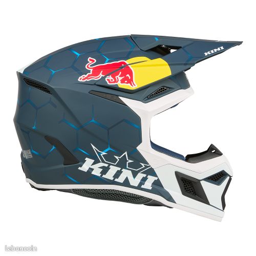 Kini Red Bull MX3 casque Kini Red Bull blue/white (image 2)