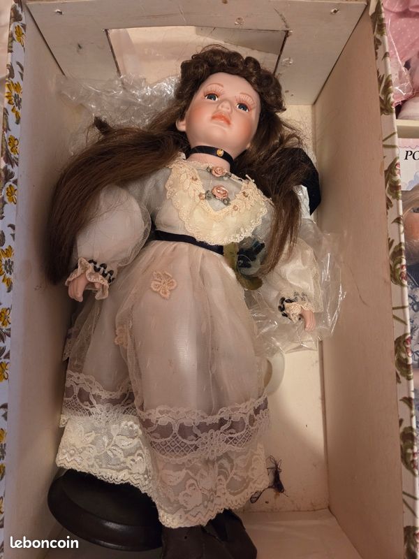 Lot De 6 Têtes De Poupées En Porcelaine Bru - Collection, Taille 8-10 Cm, à Identifier