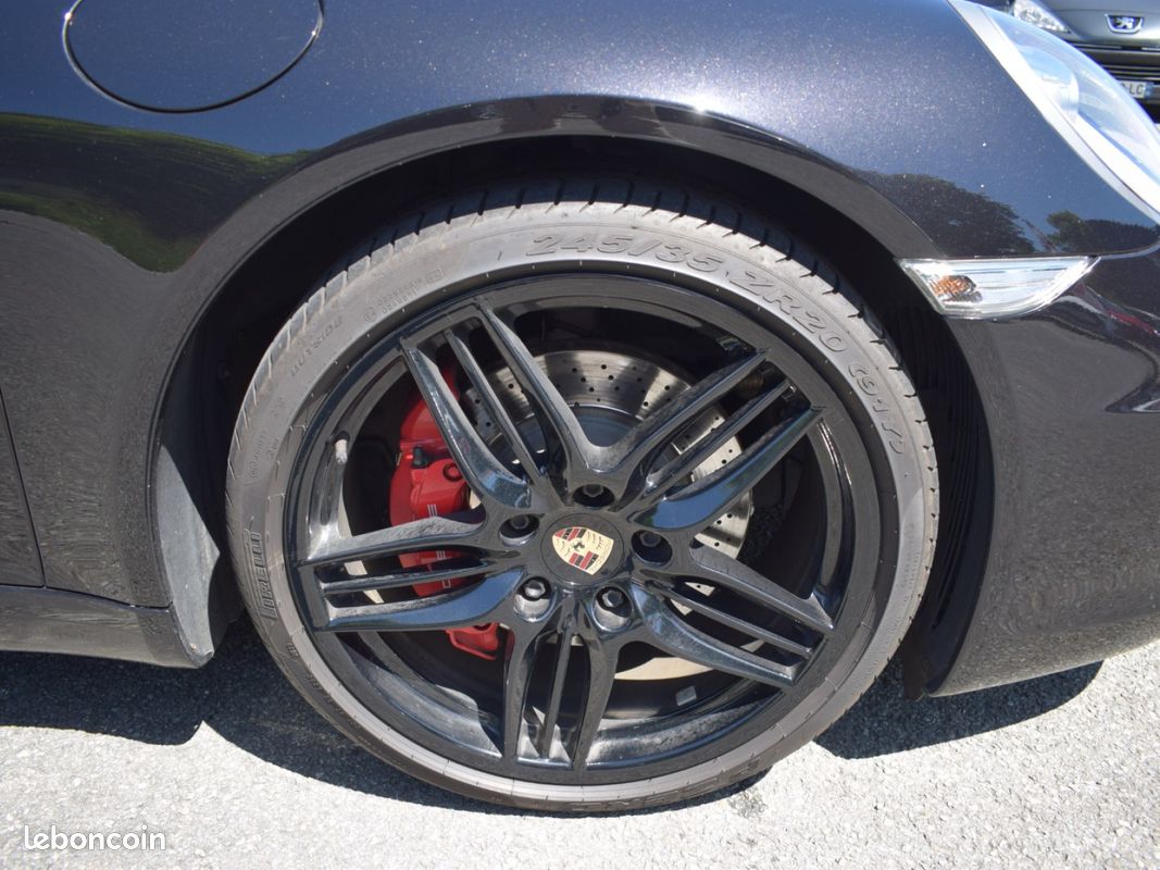 Porsche 911 carrera cabriolet 991 carrera s 3.8 400 cv / pack chrono / pasm / tableau bord cuir / suivi complet porsche (image 28)