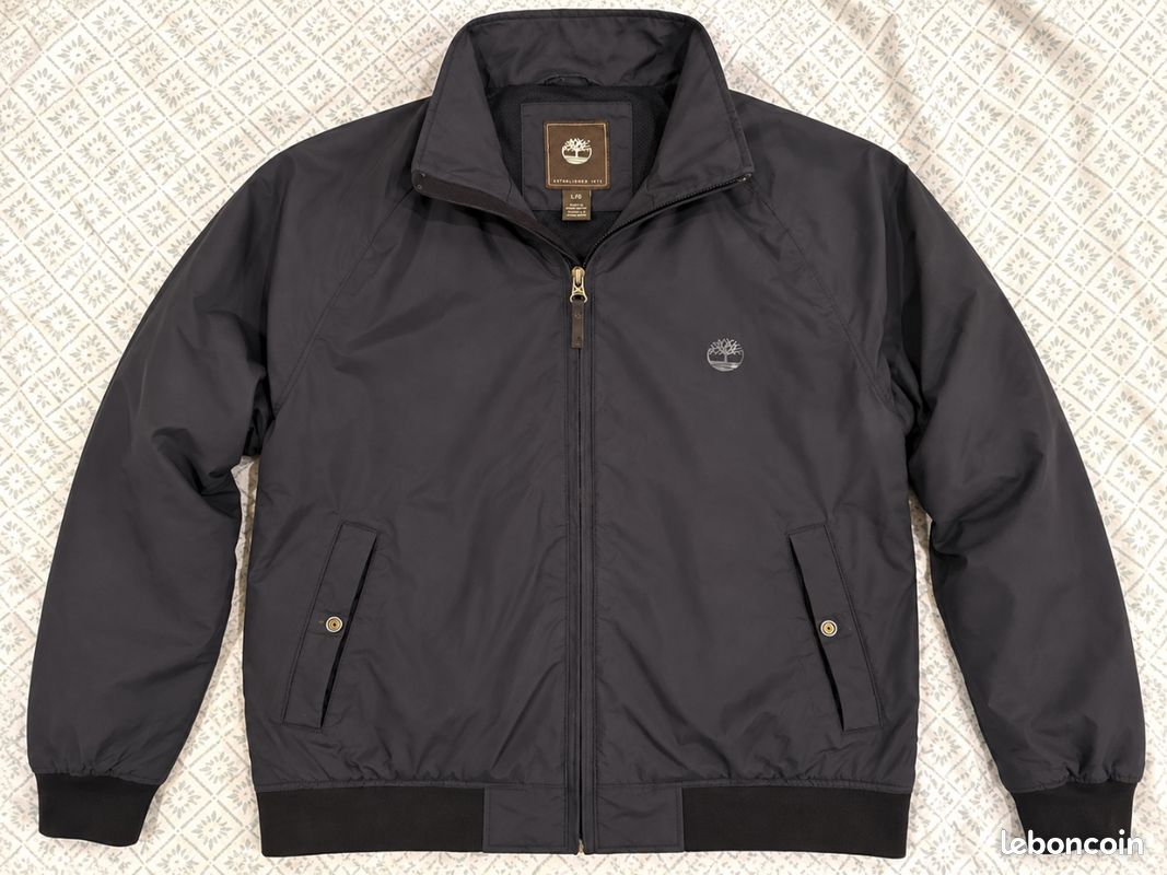 Blouson Timberland homme Taille L Noir – très bon état (image 1)