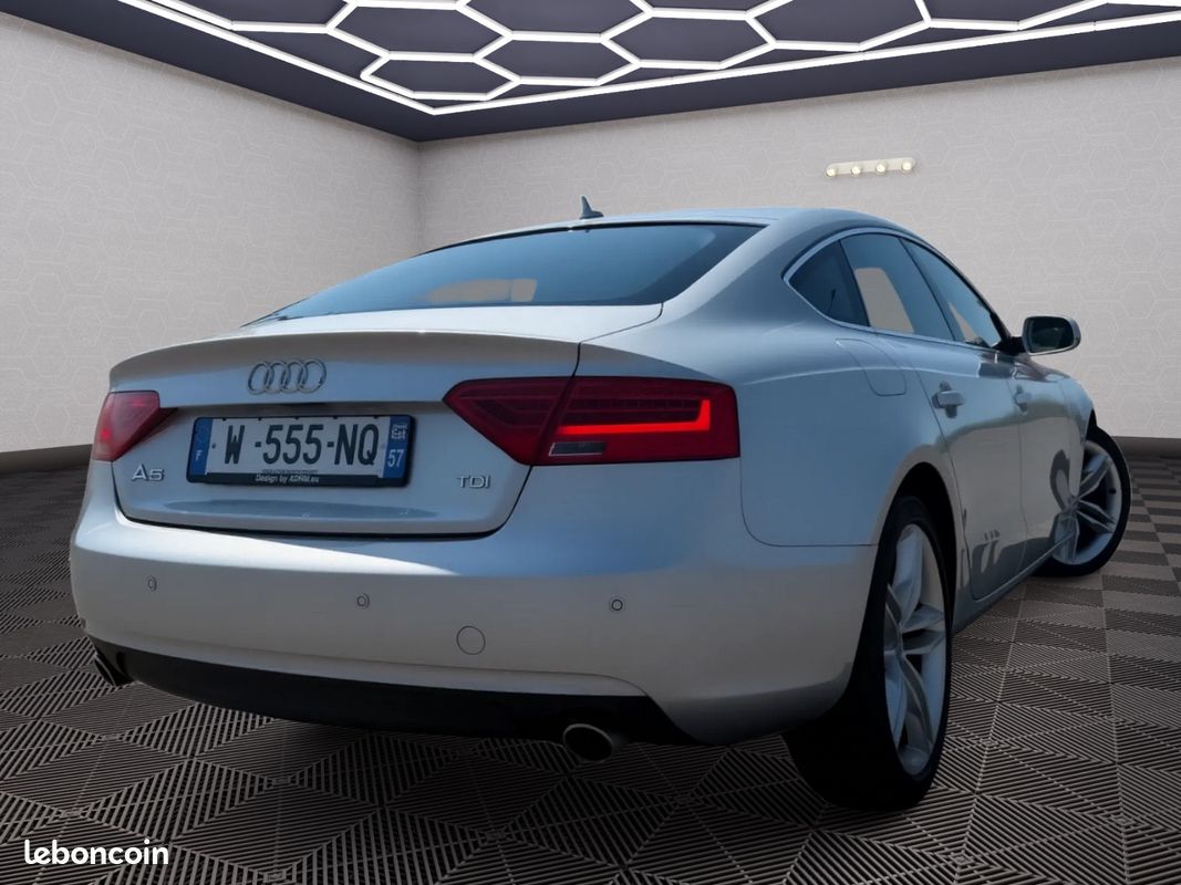 Audi A5 Sportback 3.0 V6 TDI 204ch Multitronic Ambiente GPS Xénon Radar AR (image 2)