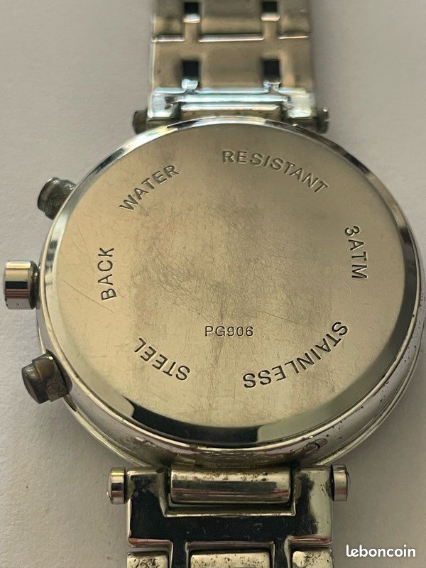 Montre Femme Jean Delatour En Acier Inoxydable Argentée Neuve - Cadran Blanc, étanche 50m, Référence 08 S213 10