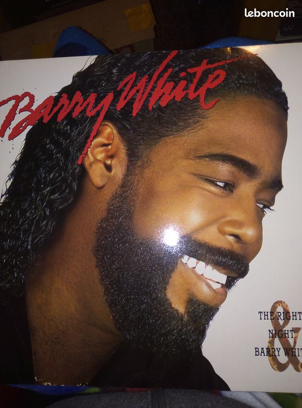 33t vinyle BARRY WHITE the right night 1987. TBE (image 1)