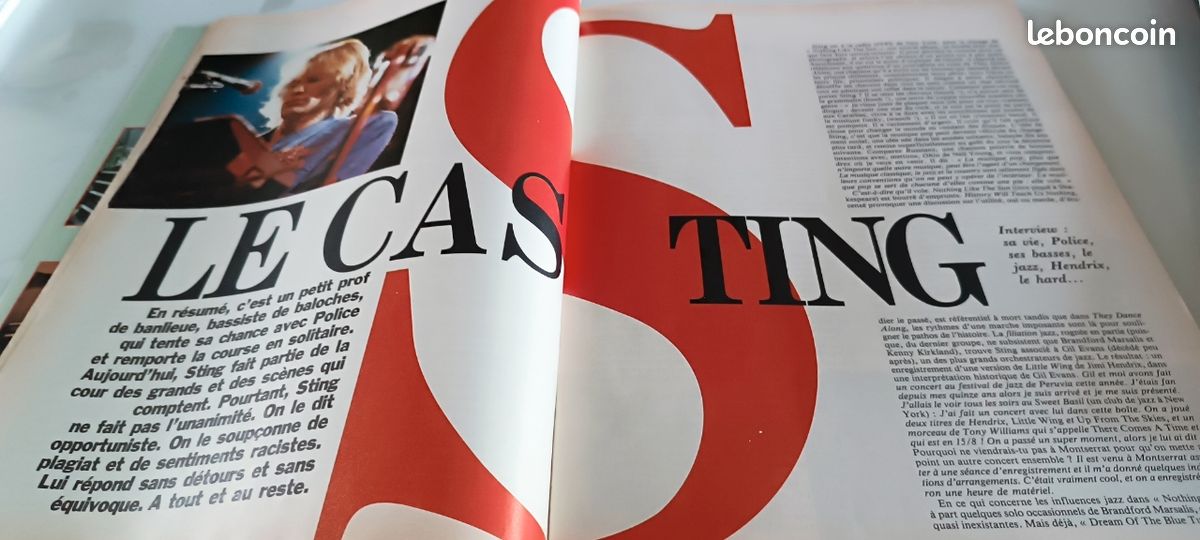 Magazine Musicien Sting (image 3)