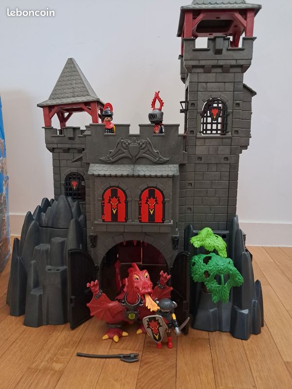 Playmobil Forteresse du dragon rouge + dragon rouge (image 12)