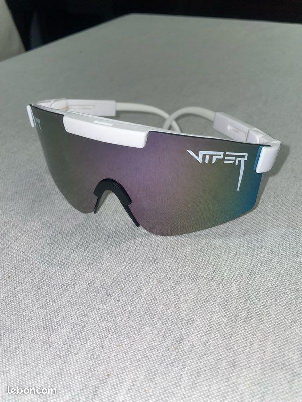 Lunette Viper blanche (image 1)