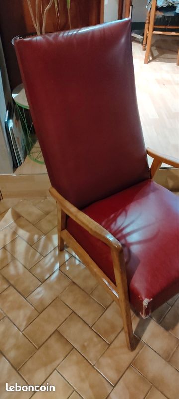 Fauteuil vintage année 60 (image 2)