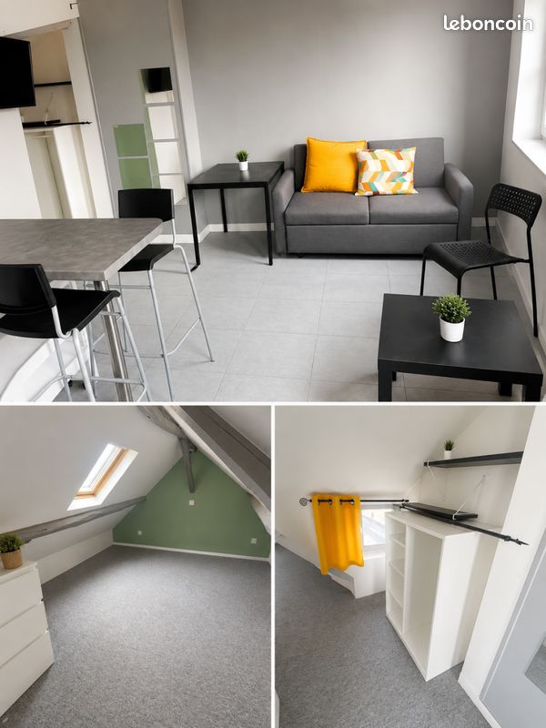 Appartement 1 pièce 30 m² · à Rouen · 30 m² · 450 €