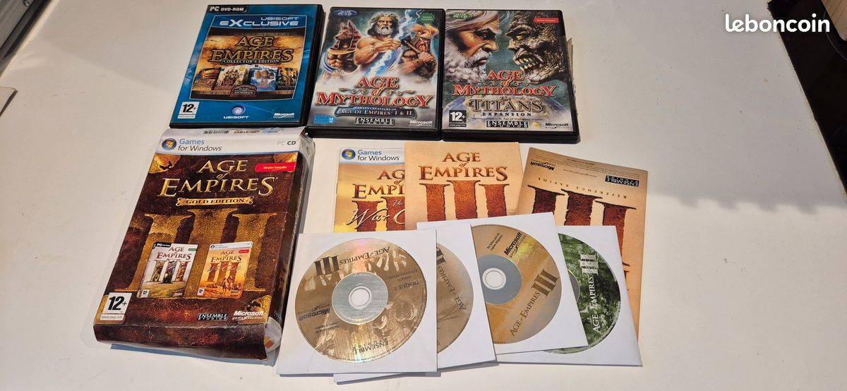 Age Of Empire Édition Collector - Jeu PC (Microsoft) - Pour Pièces / Ne Fonctionne Pas