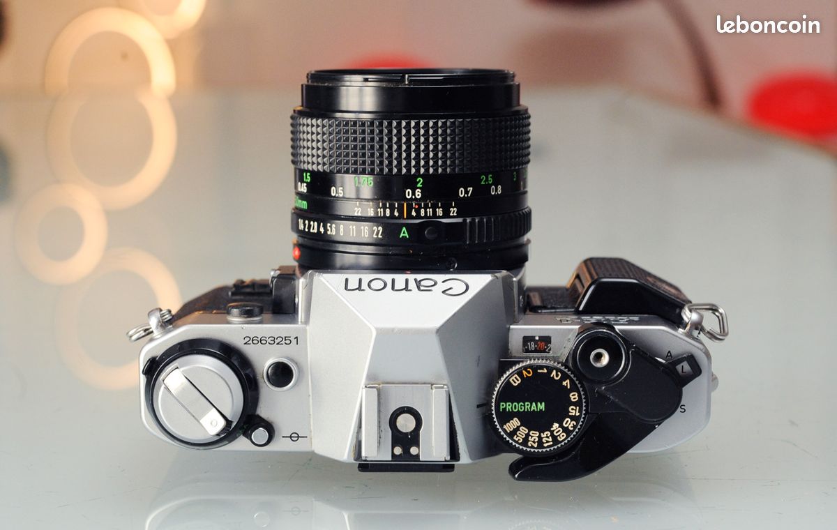 Objectif Canon FD 50mm F/1.4 S.C.C. - Fixe Manuel - Pour AE-1, A1, F1 - Occasion Testé