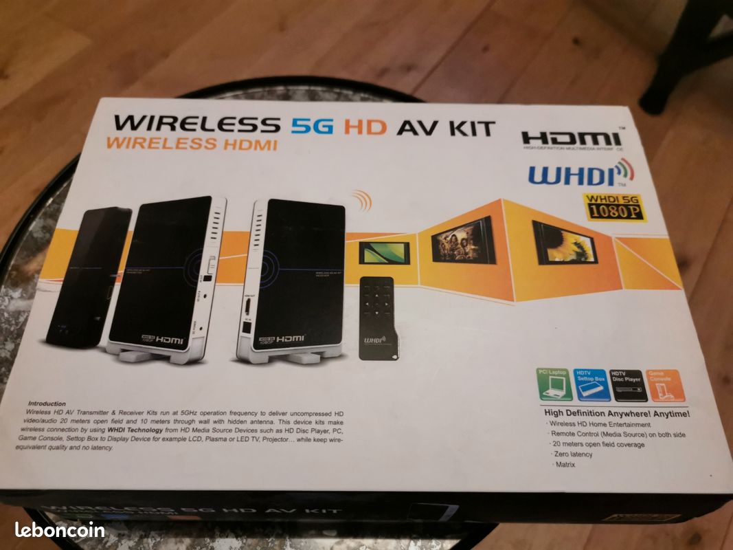 Wireless HD AV Transmitter & Receiver Kits (image 1)