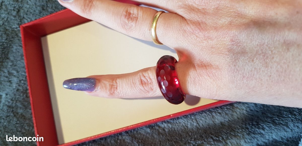 Bague cristal de Baccarat (image 2)