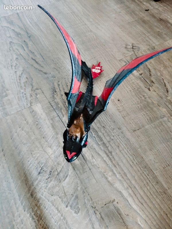 Figurine Dragons Krokmou Spinmaster (image 3)