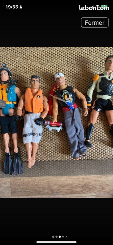 Jouet garçon Lot ken mattel (image 3)