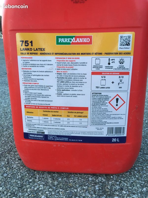 Lanko latex 751 20 litres (image 2)