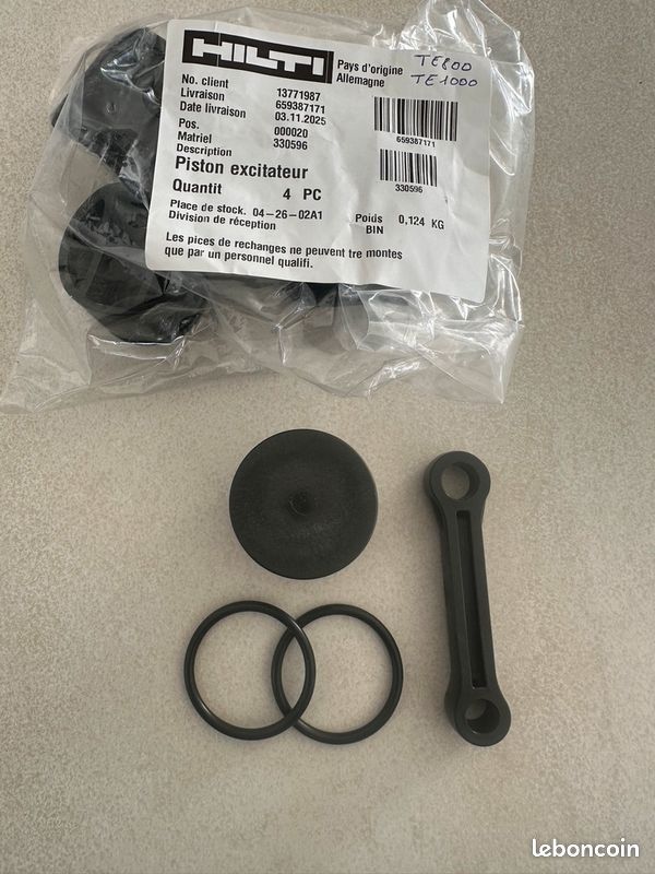 Trade-Shop Tige De Bielle 53mm Compatible Hilti TE24 TE25 TE35 TE54 TE55 TE504 TE505