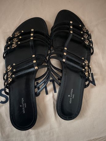 Sandale nue Pied Pour Homme et Femme Luis Vuitton - Couleur Noir