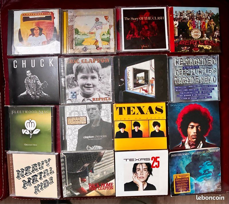Vends lot de 16 CD « Pop Rock ». Divers Artistes (image 1)