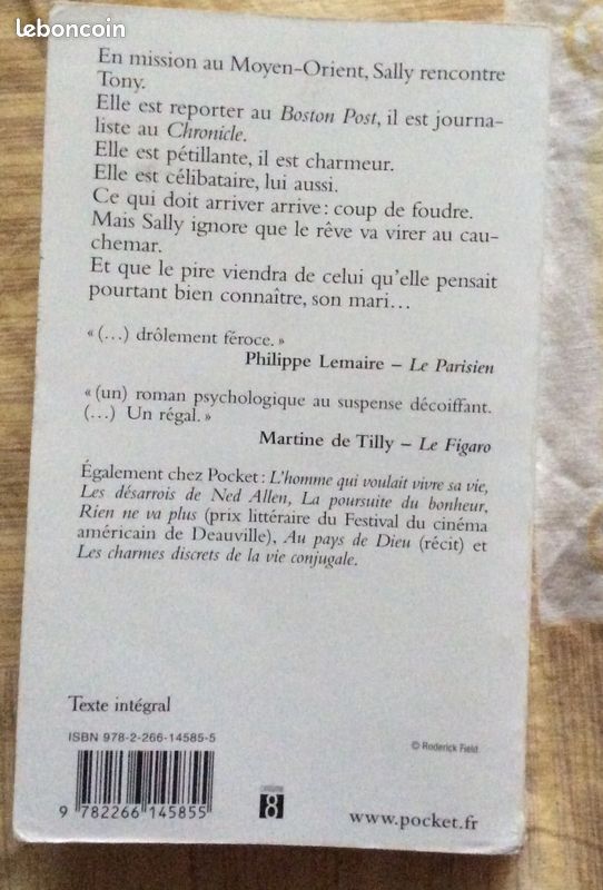 "Une relation dangereuse " Douglas Kennedy (image 2)