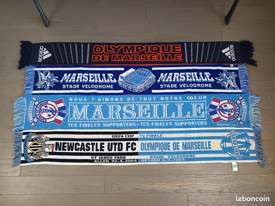 Drapeau Officiel Olympique De Marseille 140x90 Cm