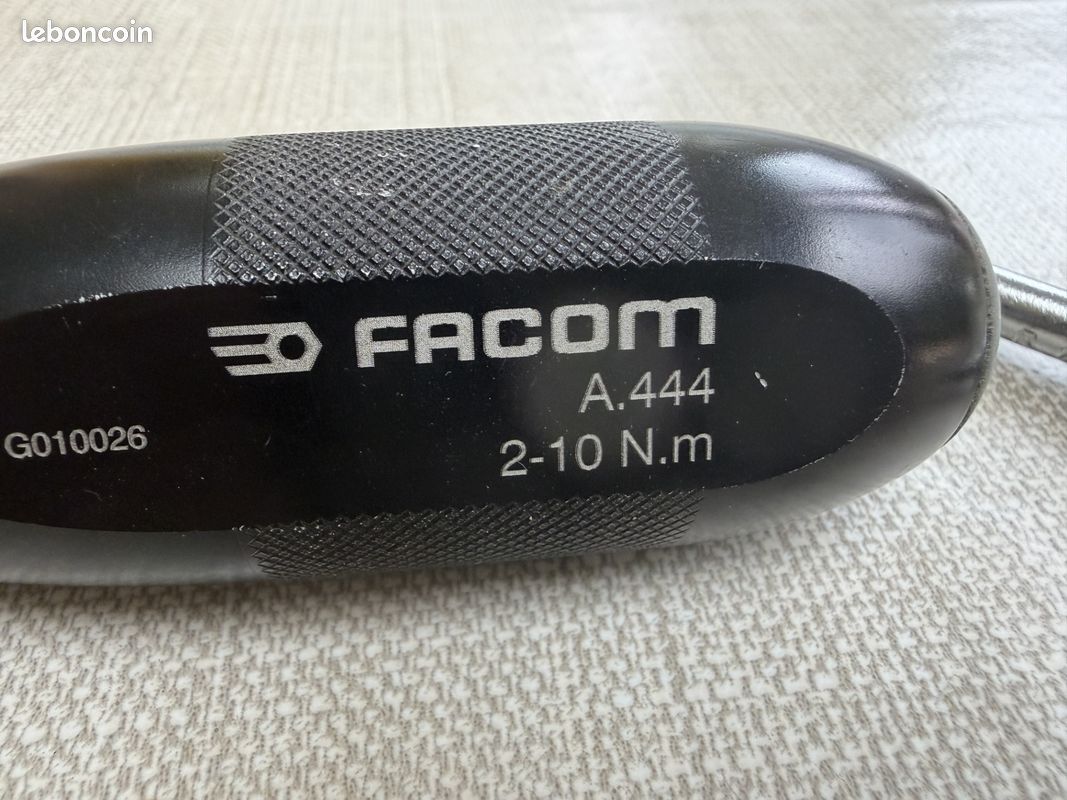 Tournevis dynamométrique Facom capacite 2 à 10 Nm (image 2)
