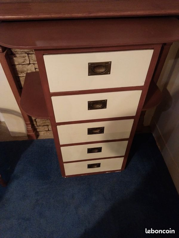 Console miroir avec bois (image 2)