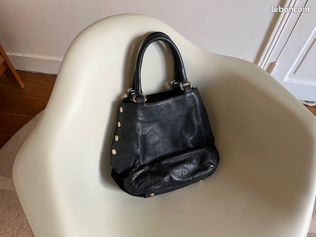 Sac à Main Vintage Furla En Cuir – Couleur Camel, Style Croco – Occasion, Fait En Italie