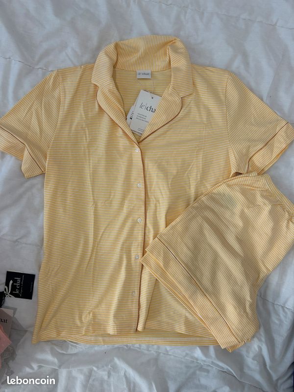 Lot lingerie de nuit haut de gamme Le Chat / Eminence – T38/40 – Neuf avec étiquette (image 6)