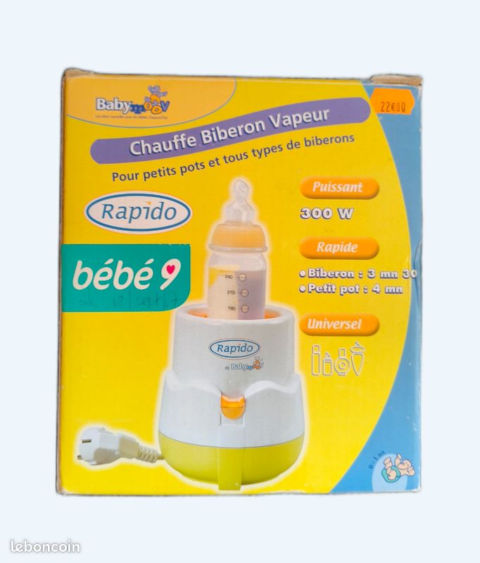 Chauffe-biberon Bébé 9 (image 1)