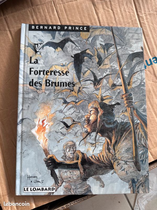 BD Bernard Prince, la forteresse des brumes, nouvelle couverture (image 1)
