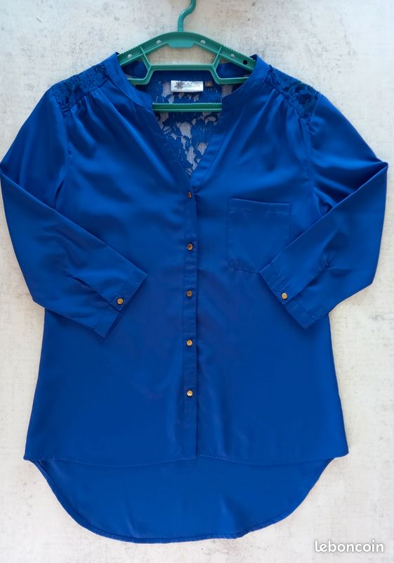 Chemisier bleu - Taille M/38 - Neuf (image 7)