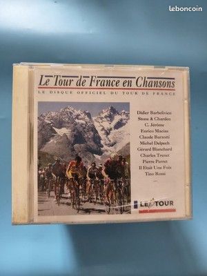 CD Le Tour de France en chansons musique française, compilation, occasion (image 1)