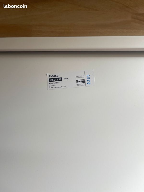 Etagère surélevée cuisine IKEA (gamme AVSTEG) (image 3)