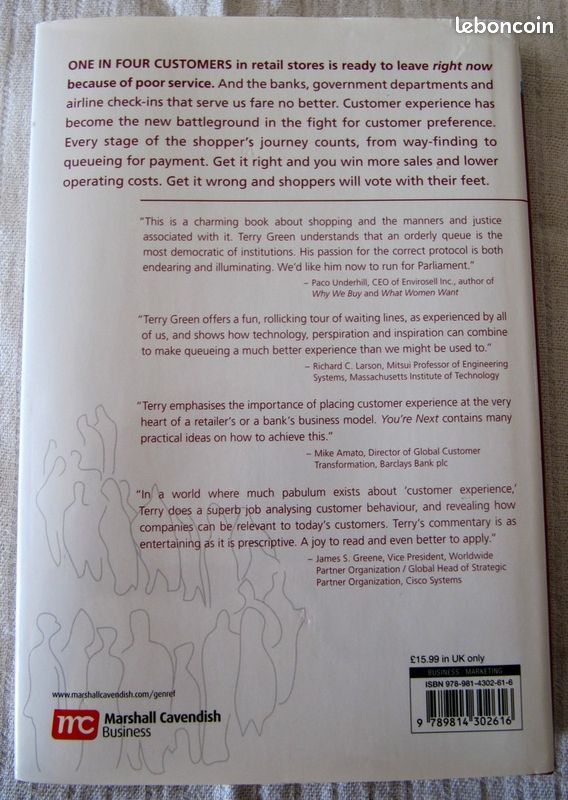 Terry Green / You're Next / Livre en Anglais (image 2)