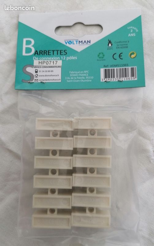 BARETTES DE CONNECTION ( dominos) (image 2)