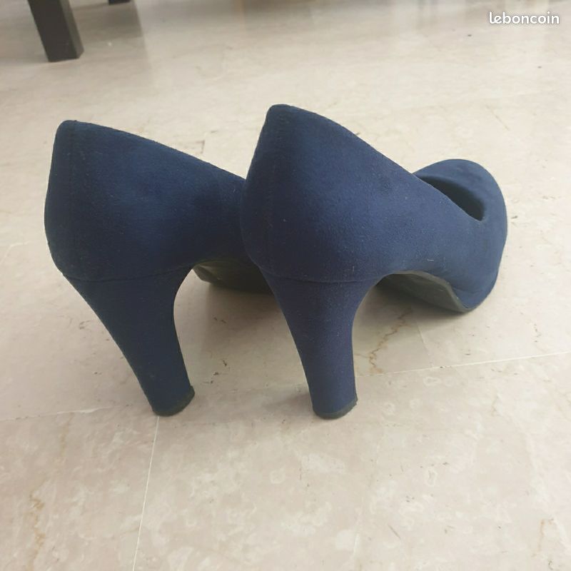 Escarpins bleu marine (image 5)