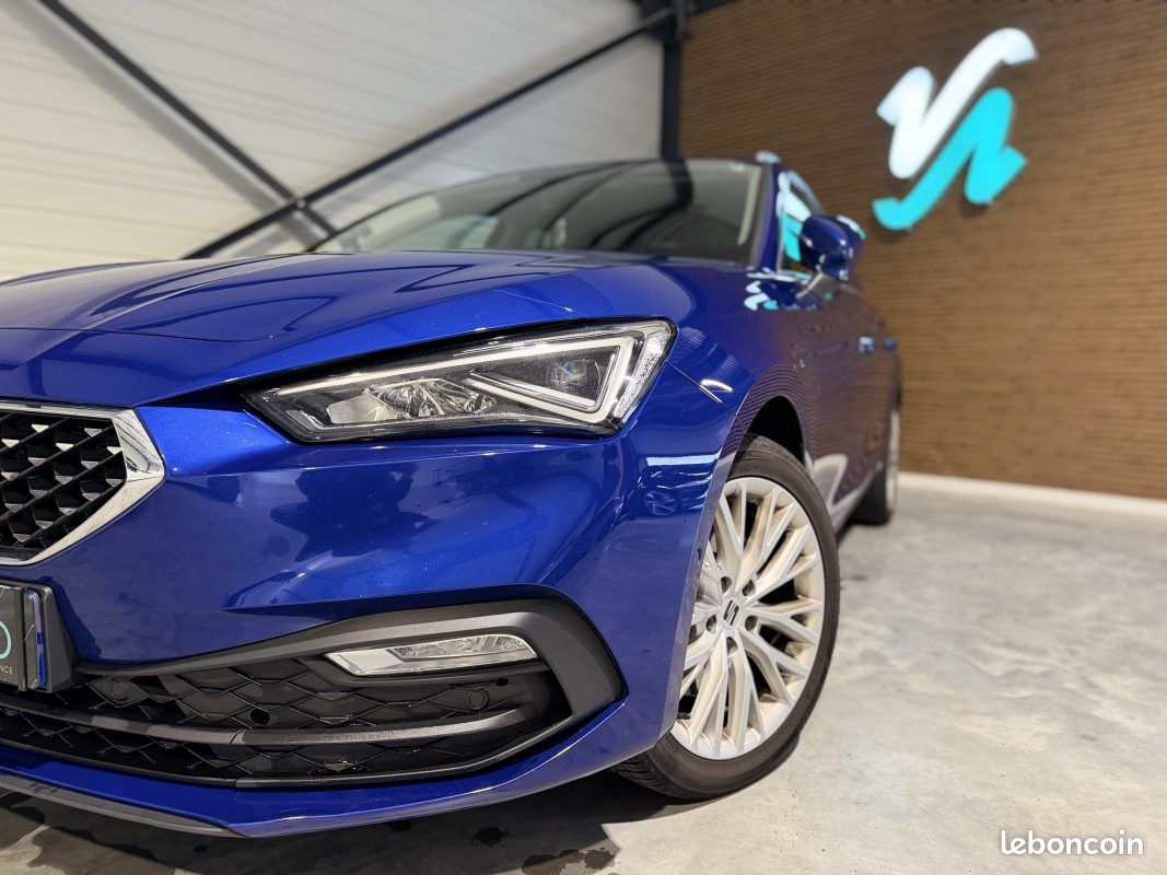 Seat Leon ST XCELLENCE - 4 SP - 2.0 TDI - 150CH - DSG7 - 2021 - CarPlay - Caméra de récul - Attelage (image 4)