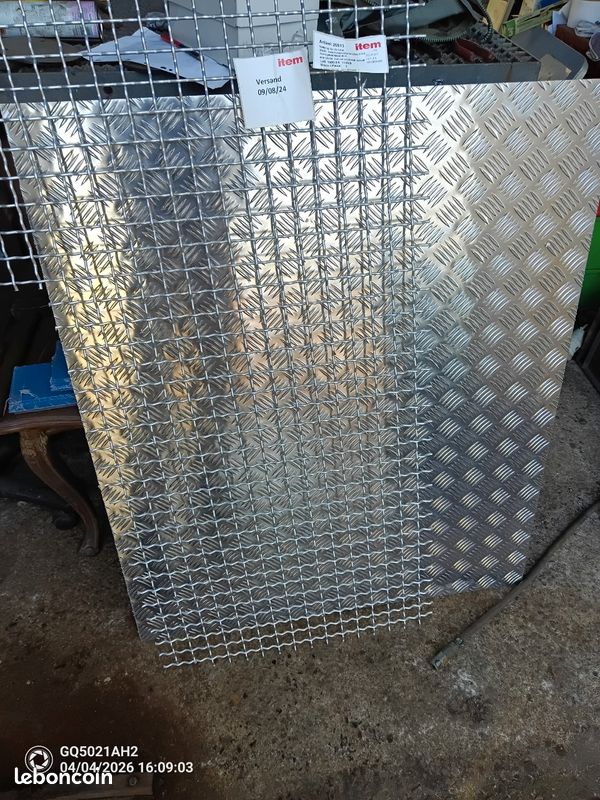 Tole aluminium, inox, galvanisée (image 3)