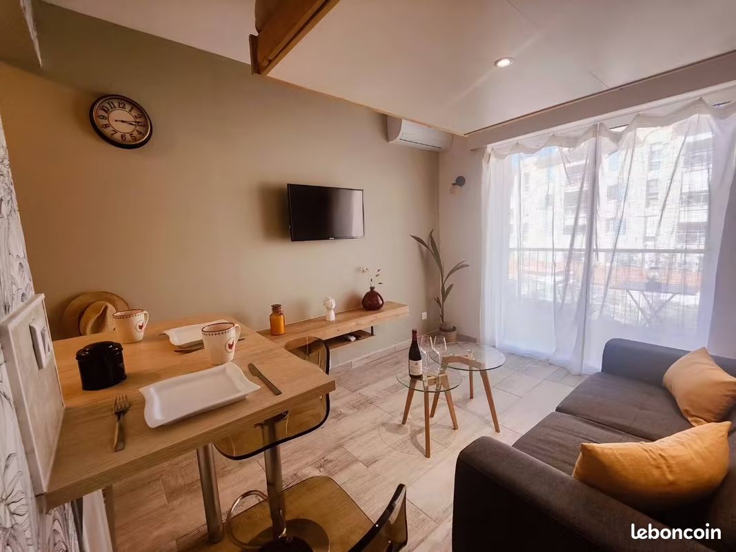 Appartement 1 pièce 17 m² · à Cannes · 17 m² · 550 €/mois