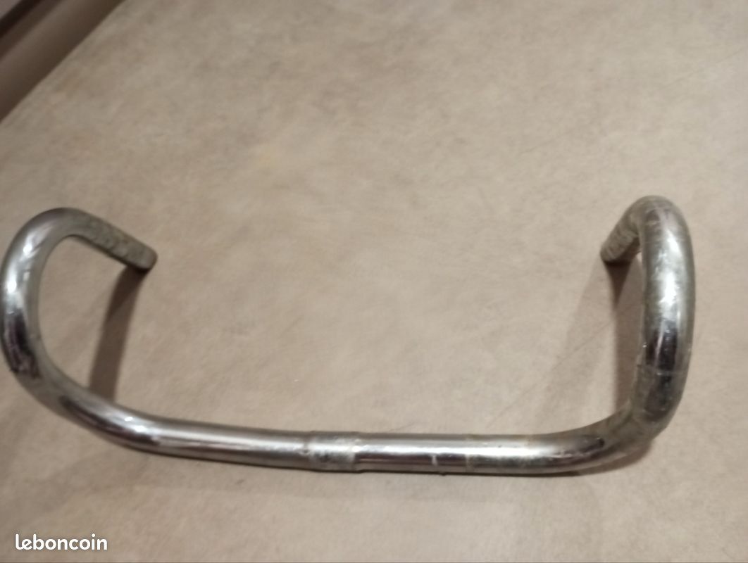 Ancien Guidon De Course Ou Piste Alu Années 1950 Nos