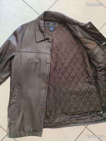 Veste en cuir GAP (image 2)