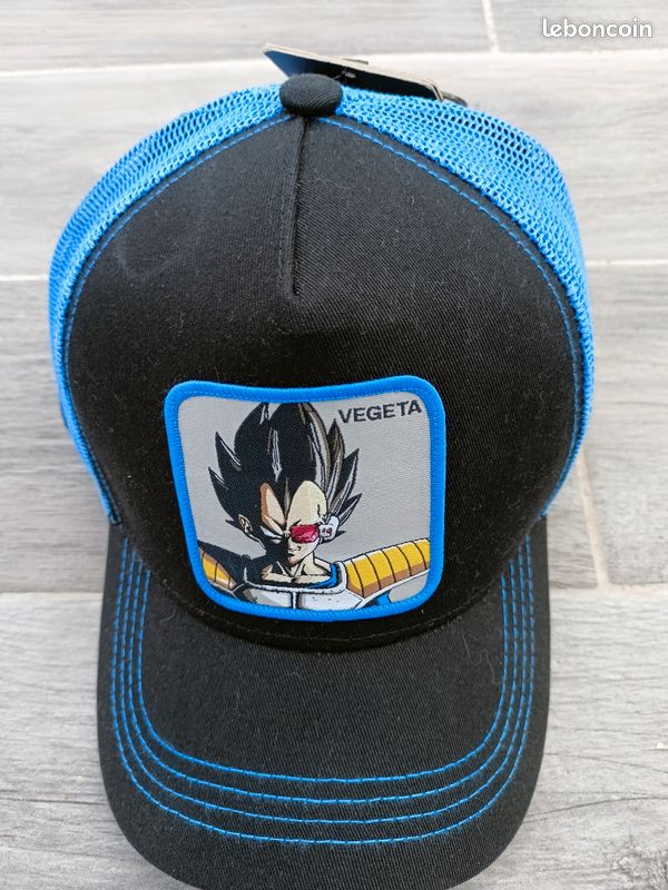 Casquette Dragon Ball Z Vegeta neuve Accessoires Bagagerie