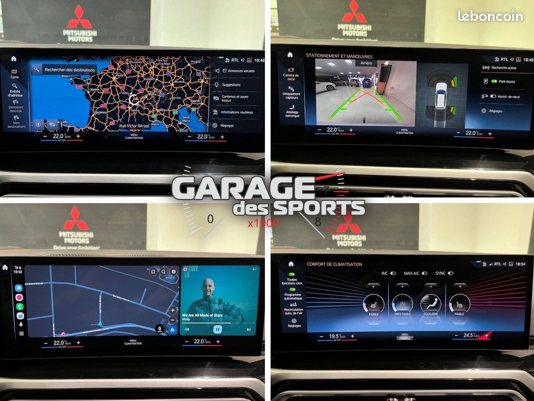 BMW Touring 320e xDrive 204 ch BVA8 Business Design + Attelage + Pack innovation + Pack divertissement + Sieges AV chauffants + Régulateur adaptatif (image 5)