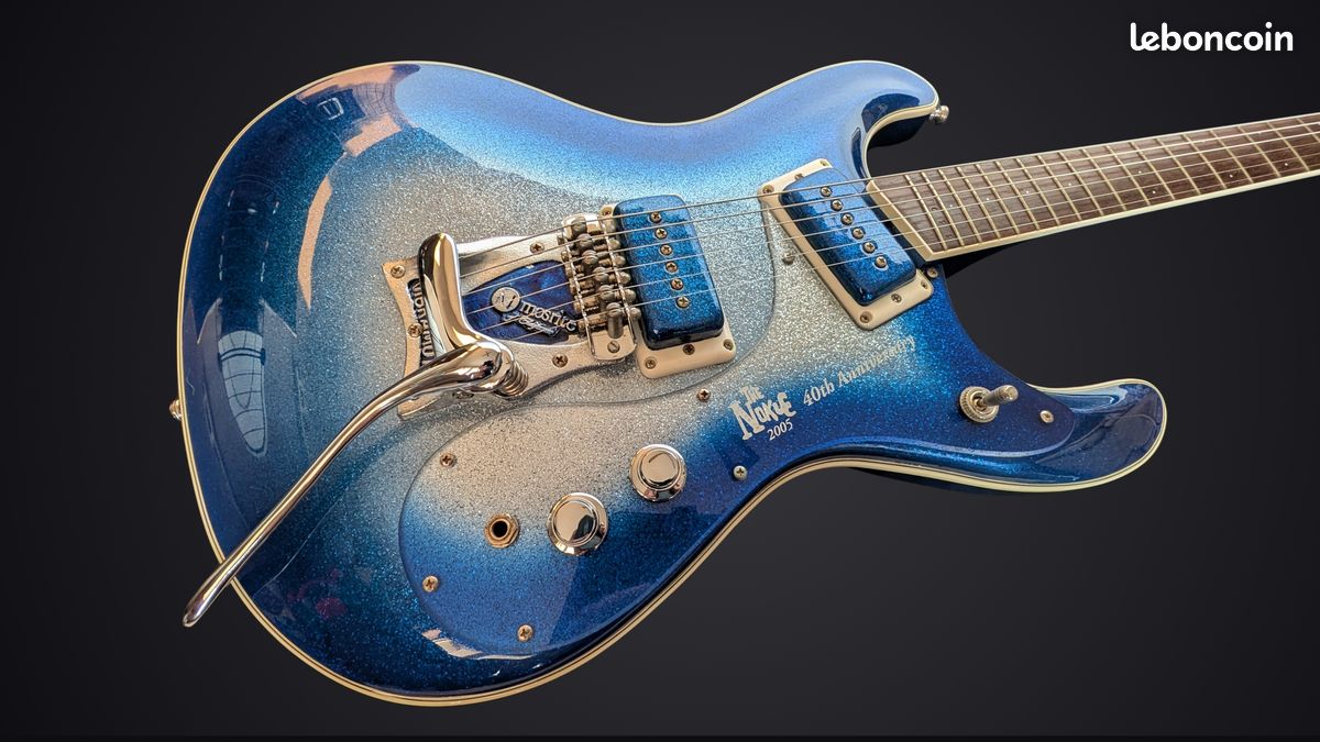 ? Guitare Mosrite “The Nokie” - 40th Anniversary 2005 - Blue 
