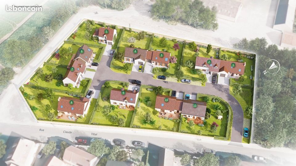 Terrain 473 m² · à Ognes · 95 000 €