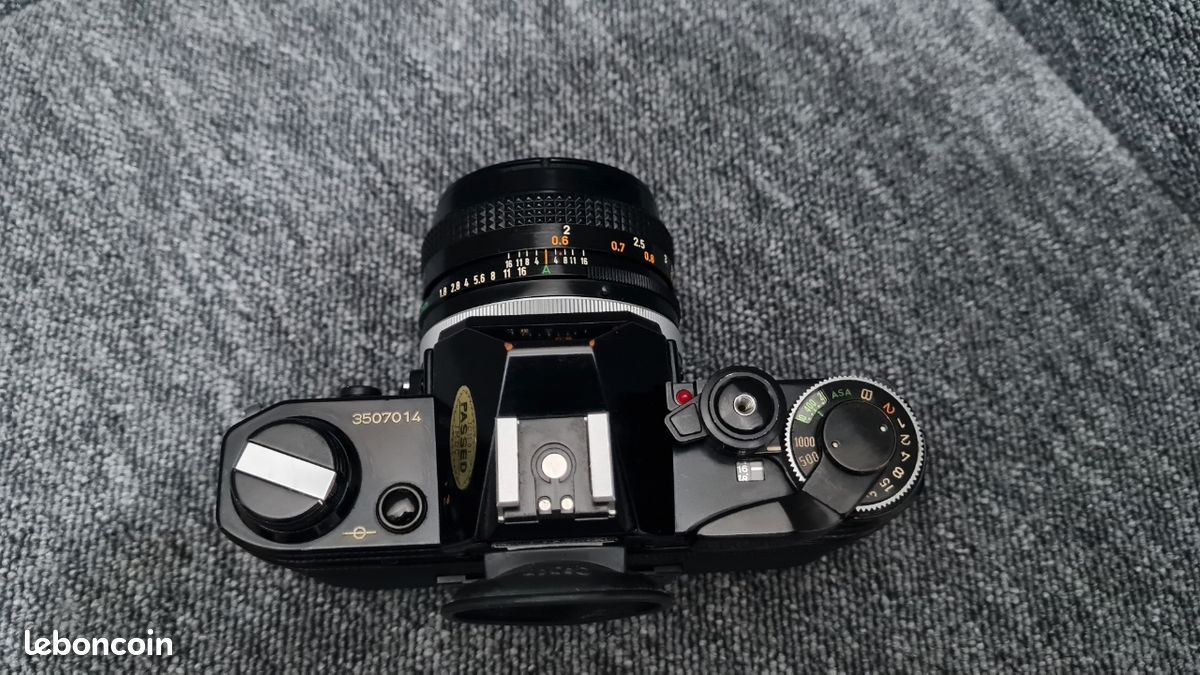 Objectif Canon FD 50mm F/1,8 – Monture FD – Standard Focale Fixe – Occasion Nettoyé – AE-1